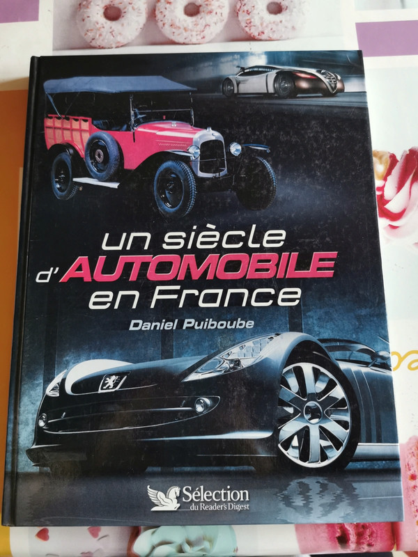 Livre Voiture Automobile Un siècle d'Automobile en France Reader's Digest