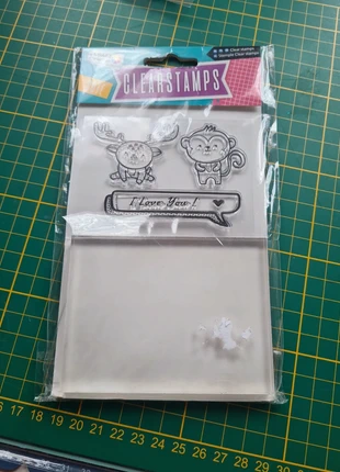 Tampon renne et singe., brand: Craft Sensations, condition: New without tags, size: One size, €2.00, €2.80 includes Buyer Protection