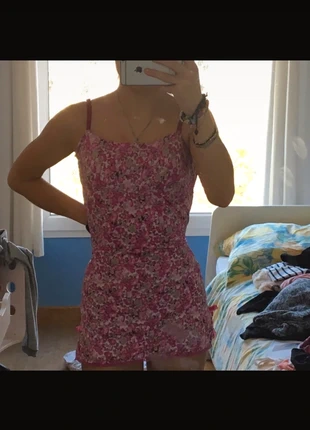 Robe rose fleurie Etam taille S, marque: Etam, état: Très bon état, taille: S / 36 / 8, 4,00 €, 4,90 € Protection acheteurs incluse