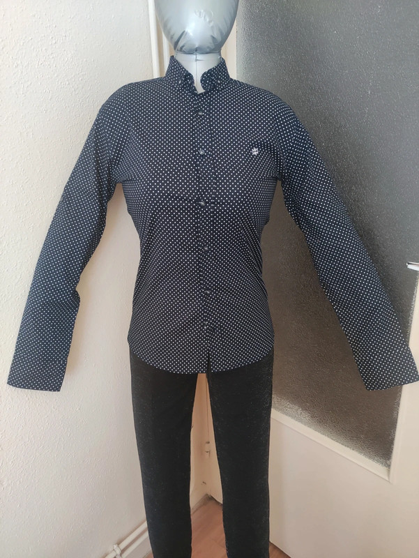 Chemise à pois taille 36