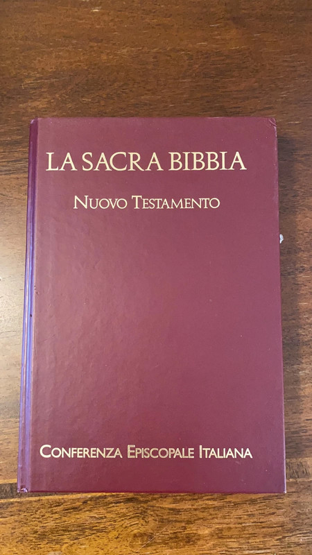 LA SACRA BIBBIA - Conferenza Episcopale Italiana