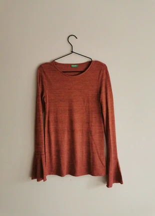 United colors of Benetton maglia col.terra di siena, marque: United Colors of Benetton, état: Neuf sans étiquette, taille: S / 36 / 8, 5,00 €, 5,95 € Protection acheteurs incluse