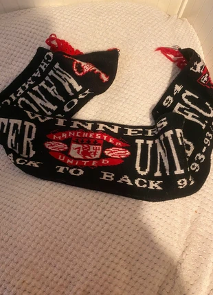 Vintage Manchester United scarf 1992-1994 double, brand: unknown, condition: Very good, £5.00, £5.95 includes Buyer Protection