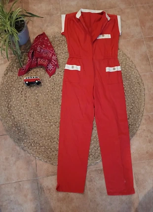 Combi rouge rétro pin'up vintage garage shooting, marque: Vintage Dressing, état: Très bon état, taille: S / 36 / 8, 60,00 €, 63,70 € Protection acheteurs (Pro) incluse