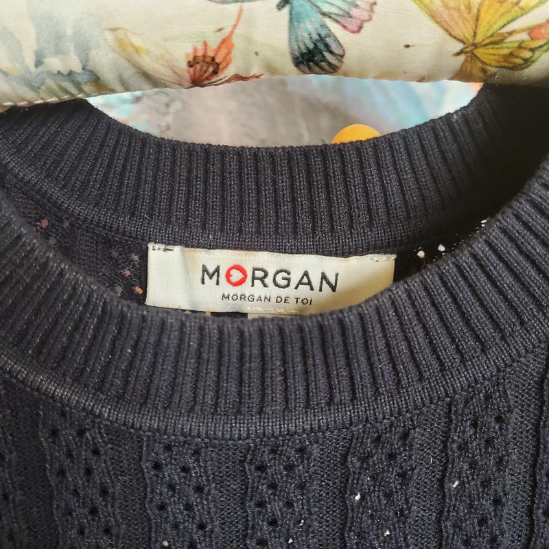 Sweterek Morgan ażurowy 3
