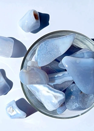 Pietra Calcedonio Blu, zustand: Sehr gut, 4,50 €, 5,43 € beinhaltet Vinted-Käuferschutz Pro