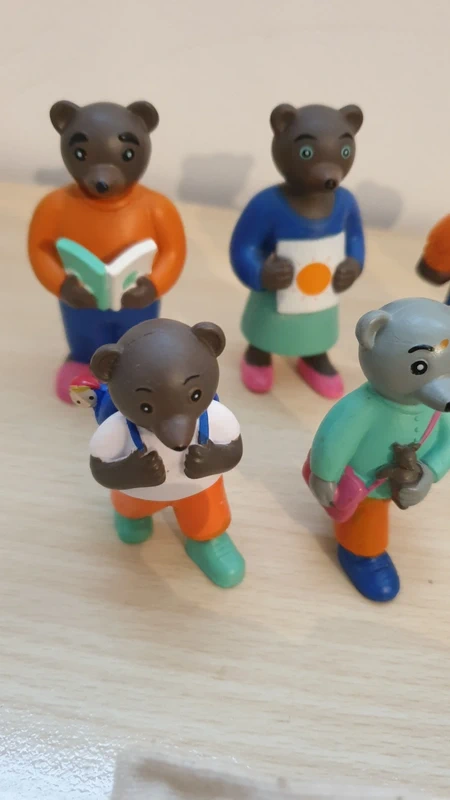 Lot petit ours brun dans son sac - photo numéro 2