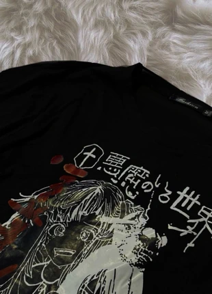 Camiseta Shein negra anime, marca: Shein, estado: Nuevo sin etiquetas, tamaño: M / 38 / 10, 4,00 €, 4,90 € Protección al comprador incluida