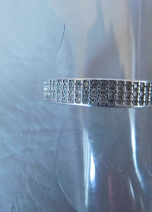 bague femme jeune fille anneau pierre zirconium blanc CZ argent massif 925 56, merk: argent massif 925, staat: Heel goed, maat: 55.6 mm / 17.7 mm Ø, € 33,00, € 35,35 inclusief Kopersbescherming Pro