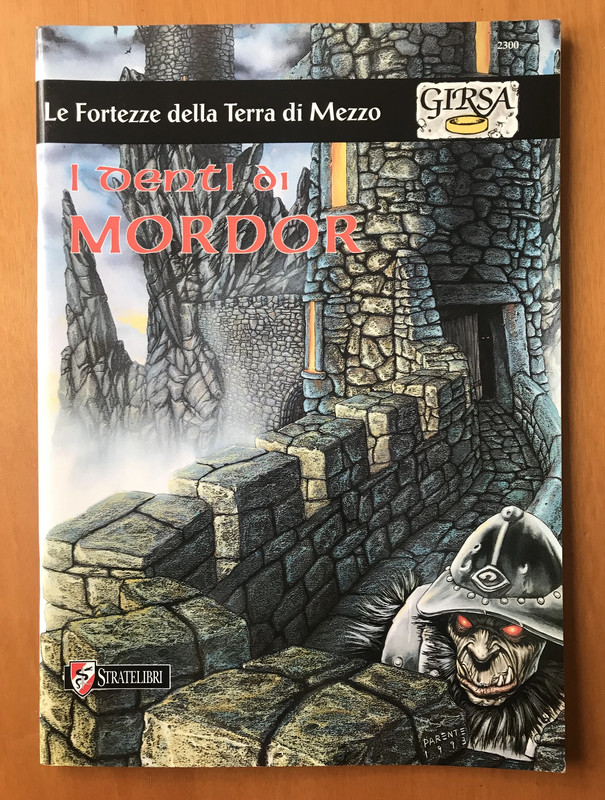 I Denti di Mordor - Modulo GiRSA Gioco di Ruolo del Signore degli Anelli Stratelibri 1993 3