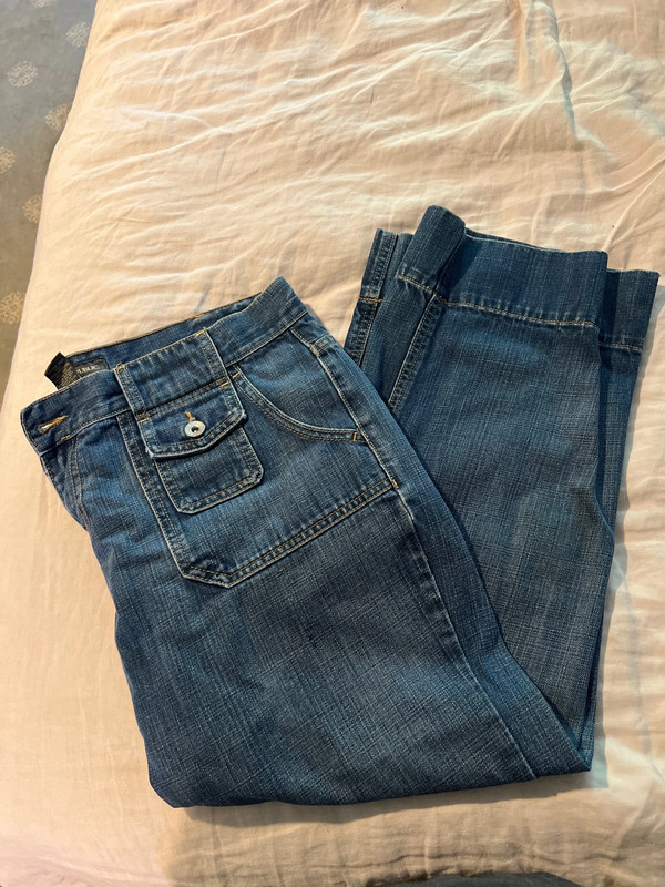 Banana Republic sz 14 crop jeans 1