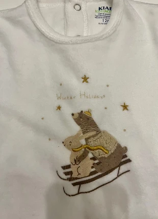 Tutina natalizia ciniglia winter holidays, marque: Kiabi, état: Neuf sans étiquette, taille: 9-12 mois / 74 cm, 10,00 €, 11,20 € Protection acheteurs incluse