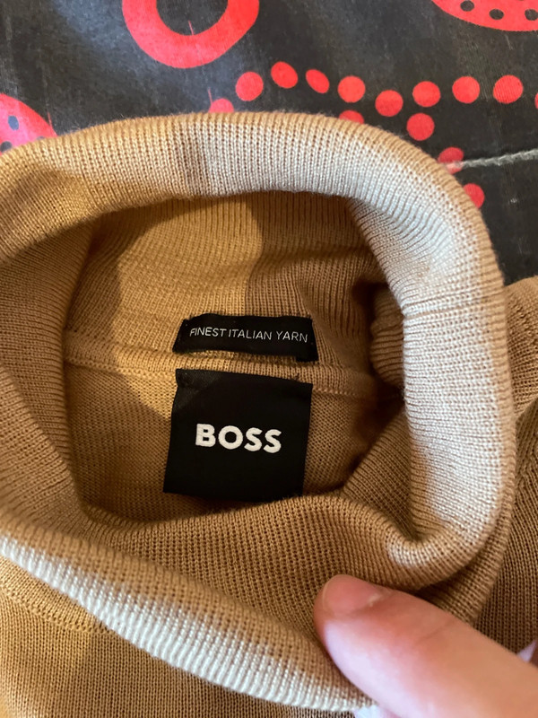 Camel Hugo Boss Turtleneck 3