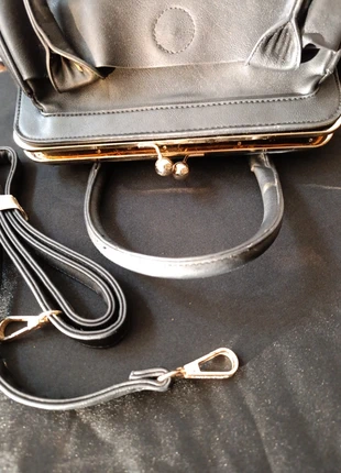 Sac a main avec son cadre et fermoir vintage tel les anciens portes monnaie noir lantadeli bel état, marca: Lantadeli, estado: Bueno, 3,00 €, 3,85 € Protección al comprador incluida