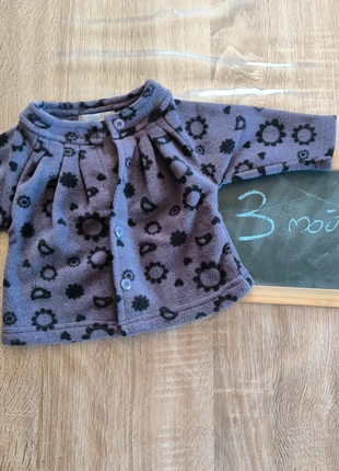 Gilet violet kimbaloo, brand: Kimbaloo, condition: Very good, size: 1-3 months / 56 cm, €1.00, €1.75 includes Buyer Protection