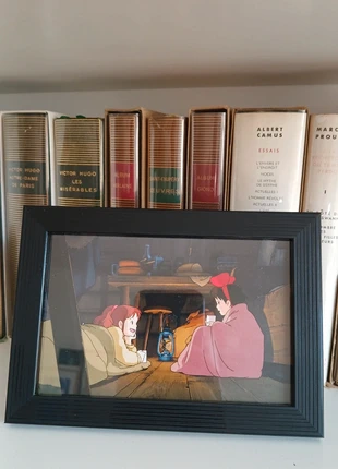 Cadre Kiki la petite sorcière Miyazaki, brand: Studio Ghibli, condition: Like new, €6.00, €7.00 includes Buyer Protection