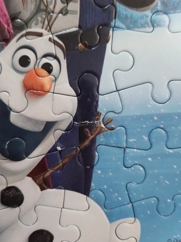Puzzle Reine des neiges - King