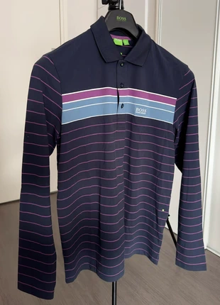 Polo Manche Longue Hugo Boss Authentique, marque: Hugo Boss, état: Neuf sans étiquette, taille: L, 89,00 €, 94,15 € Protection acheteurs incluse