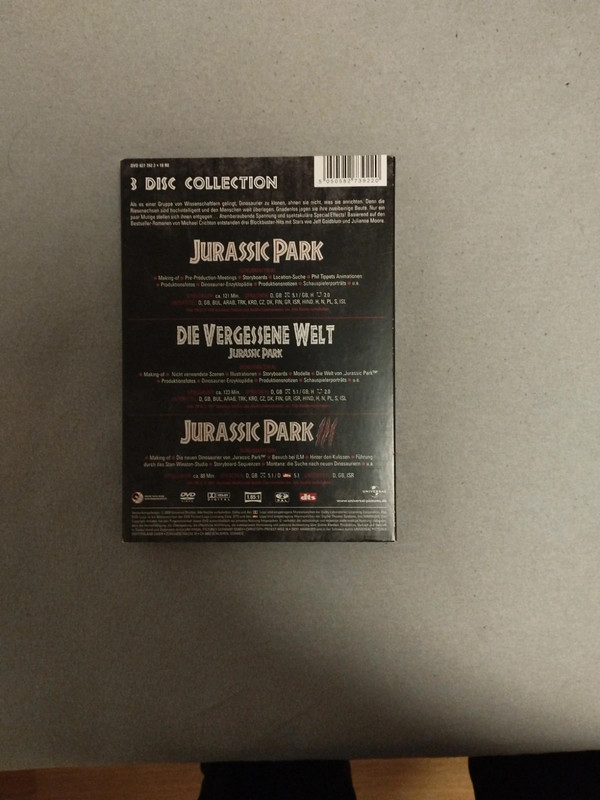 Juressic park Trilogy Dvd 2