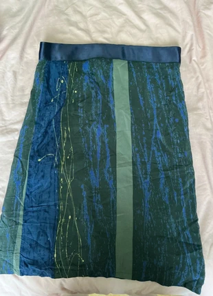 Blue mid length skirt, condition: Very good, size: L / 40 / 12, €5.00, €5.95 includes Buyer Protection