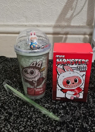 1 water cup and vinyl face labubu blind box, brand: no brand, condition: New with tags, size: M, £12.50, £13.80 includes Buyer Protection