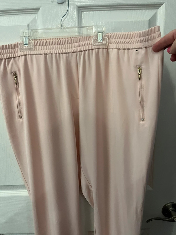 New York & Co size XL light peach color jogger pants 4