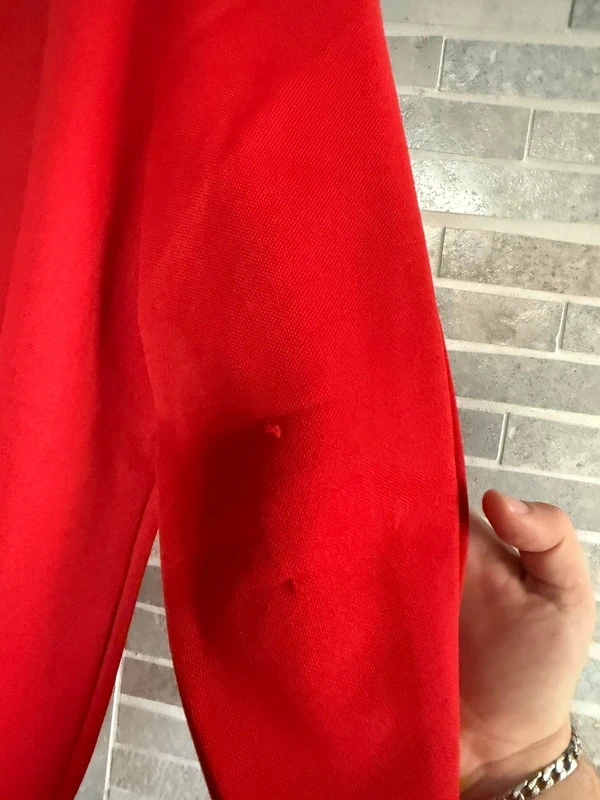 Sweat zippé rouge Lacoste - photo numéro 6