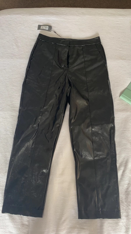 Primark vinyl sale trousers