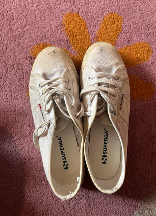 Superga bianche cheap alte amazon