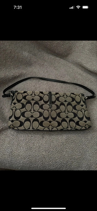 COACH Black Shoulder Bag 3