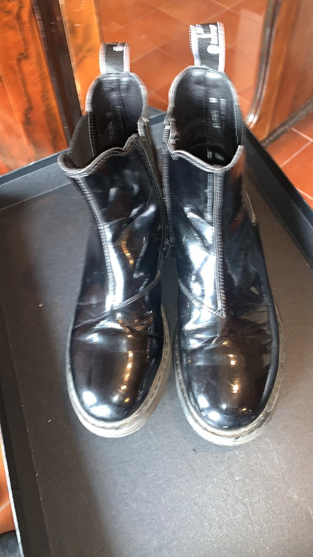 Scarponcini vernice hot sale