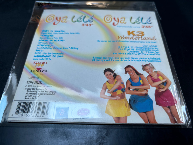 K3.: Oya Lélé, Kinder cd 💿 2