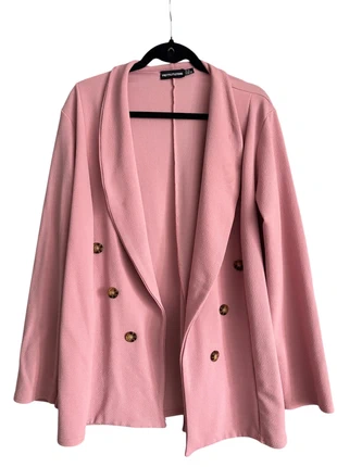 Blazer rose Pretty Little Thing – Taille 44 – Chic et tendance, brand: PrettyLittleThing, condition: Very good, size: XXL / 44 / 16, €5.00, €5.95 includes Buyer Protection