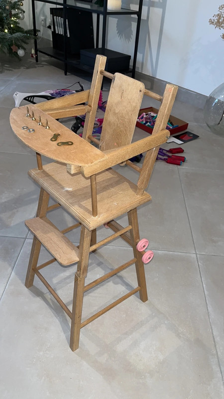 chaise haute bebe jouet