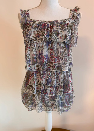 Top DDP à volants-Taille 34-, marca: DDP, estado: Muito bom, tamanho: XS / 34 / 6, €2.50, €3.33 inclui Proteção do Comprador