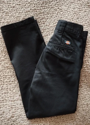 Dickies Black Slim Staright Chino Trousers Calças Preto Corte Reto Novo W30L32, marca: Dickies, estado: Muy bueno, tamaño: W28 | ES 38, 45,00 €, 47,95 € Protección al comprador incluida
