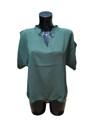 Blouse manches courtes aux épaules découvertes-couleur kaki - taille Unique, marca: Issyma, estado: Novo com etiquetas, tamanho: Tamanho único, €15.00, €16.45 inclui Proteção do Comprador