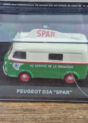 Peugeot d3a spar 1/43, brand: Collection, condition: Good, size: One size, €5.00, €5.95 includes Buyer Protection Pro