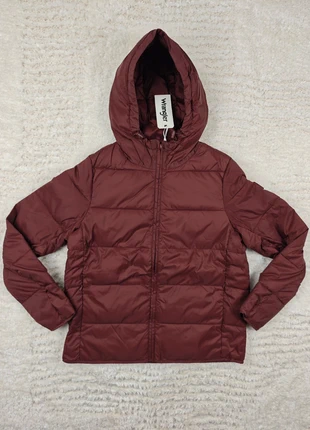 🍷🧥 Doudoune Wrangler Femme – Neuve – Taille S – Bordeaux – Avec Capuche 🧥🍷, merk: Wrangler, staat: Nieuw met prijskaartje, maat: S / 36 / 8, € 45,00, € 47,95 inclusief Kopersbescherming Pro