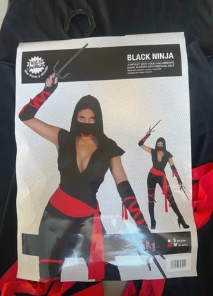 Sexy Ninja Costume maat M, merk: Fiestas Guirca, staat: Nieuw met prijskaartje, maat: M / 38 / 10, € 12,95, € 14,30 inclusief Kopersbescherming