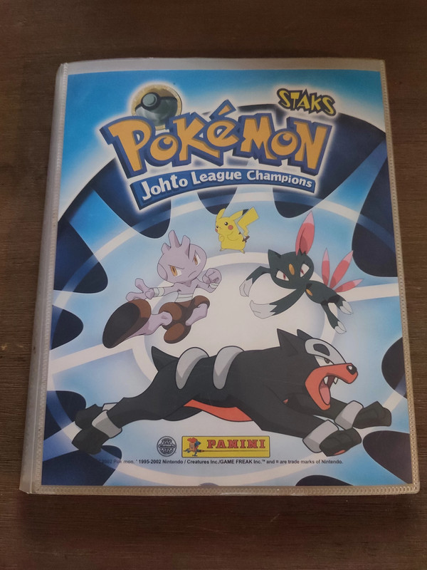 Album Pokemon Johto League Champions / Panini