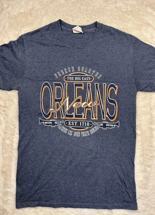 3382. T-shirt Gildan S bleu – New Orleans French Quarter, brand: Gildan, condition: Very good, size: S, €10.00, €11.20 includes Buyer Protection