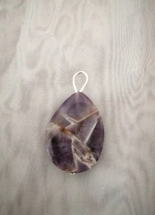 Ciondolo in Ametista Chevron, brand: Handmade, condizioni: Nuovo senza cartellino, €4.50, €5.43 include la Protezione acquisti