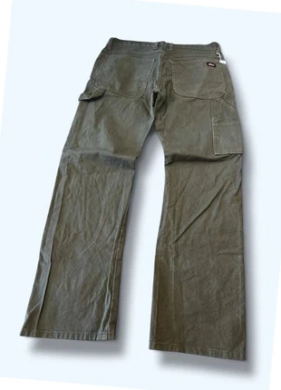 Pantalon Carpenter dickies vert kaki workwear #84, merk: Dickies, staat: Heel goed, maat: W32 | FR 42, € 25,00, € 26,95 inclusief Kopersbescherming Pro