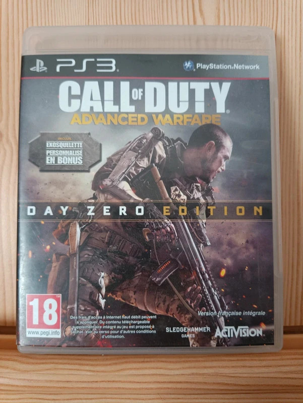 Call Of Duty Advanced Warfare Edição Day Zero Ps3 - Videogames