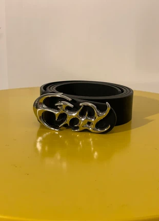 Y2K Aesthetic belt with metal buckle, brand: y2k, condition: New without tags, size: 44 in | 110 cm, £10.00, £11.20 includes Buyer Protection