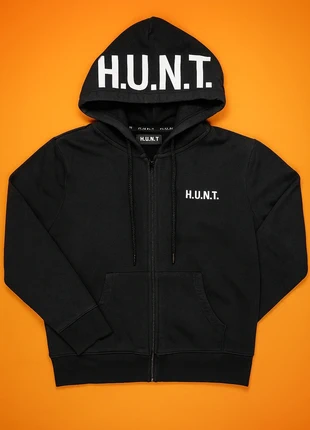 Felpa nera H.U.N.T. unisex – Taglia M – 100% cotone, marke: Hunt, zustand: Sehr gut, größe: M, 5,50 €, 6,48 € inklusive Vinted-Käuferschutz