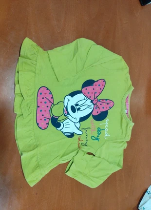 Camiseta minnie, merk: Minnie, staat: Heel goed, maat: 9-12 maanden / 74 cm, € 3,00, € 3,85 inclusief Kopersbescherming