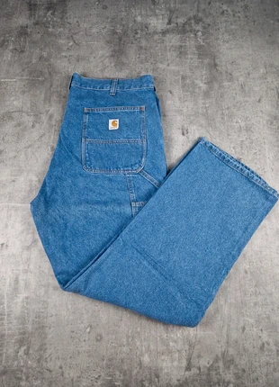 Double knee worker pant carhartt baggy loose fit neuf "brandon pant" faded blue - XXL, brand: Carhartt, condition: New with tags, size: XXL, €70.00, €74.20 includes Buyer Protection Pro