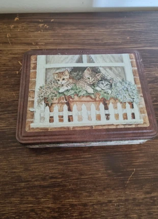 Adorables chatons dans une fenêtre en boîte vintage par Keller Charles de Philadelphie, état: Bon état, 29,00 €, 31,15 € Protection acheteurs (Pro) incluse